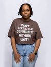 Unity Cropped Tee