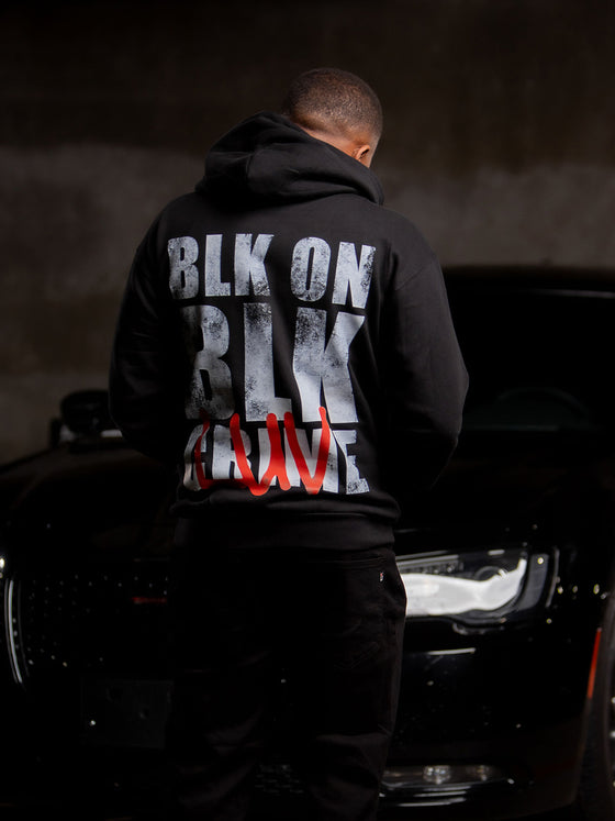 Blk on Blk Luv Zip